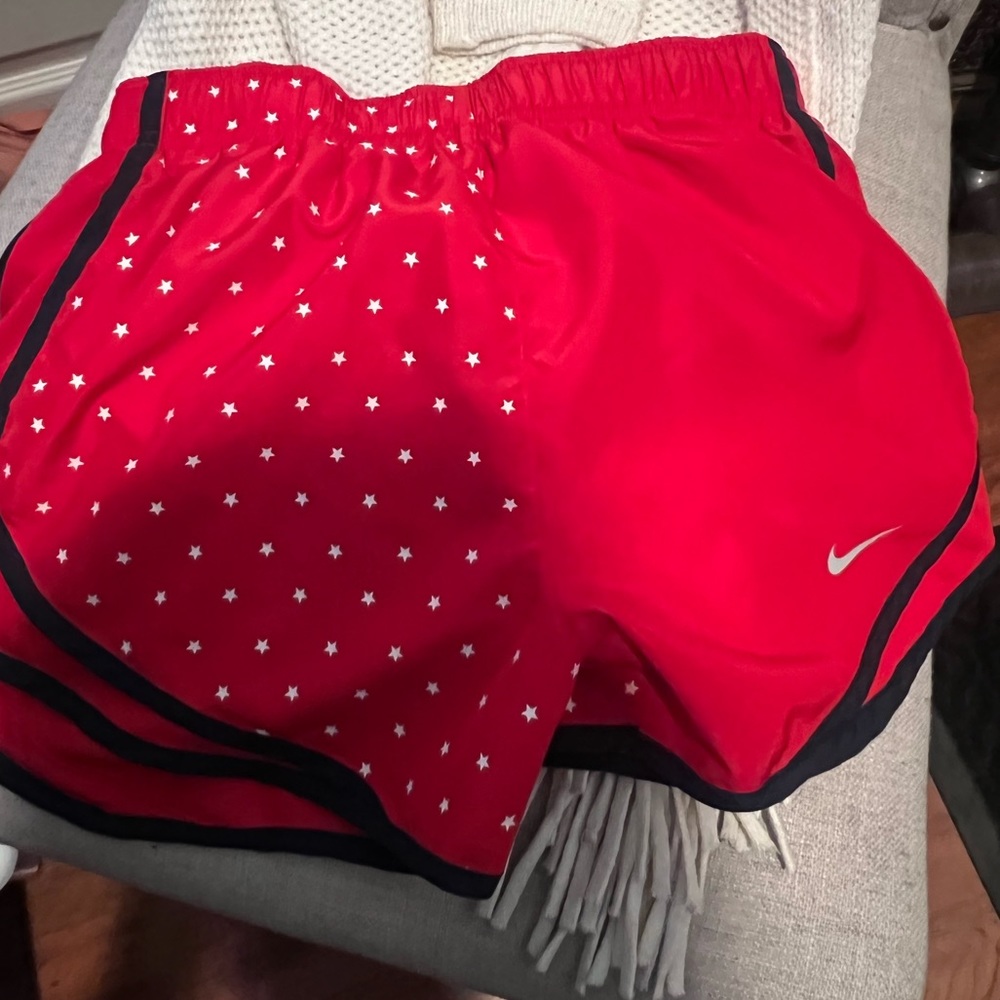 NWOT Nike Tempo Red Stars Shorts